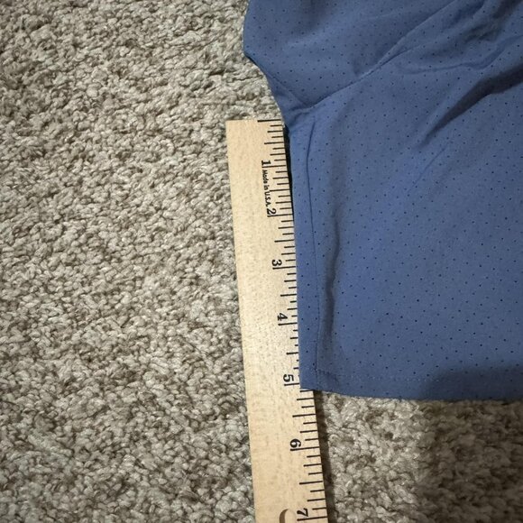 FLX Shorts Mens 2XL Blue Lined Running Training Zip Pocket Performance Athletic - Picture 12 of 12